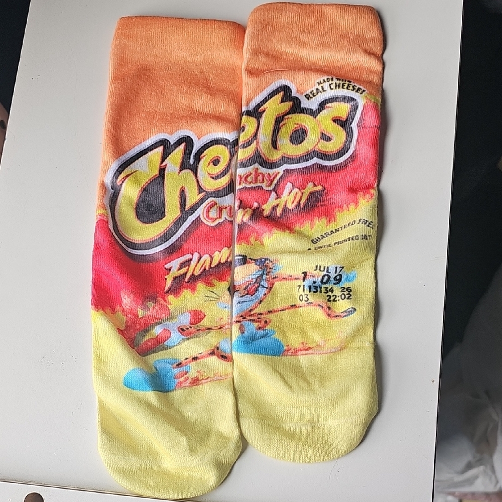 Cheetos Flamin' Hot Socks